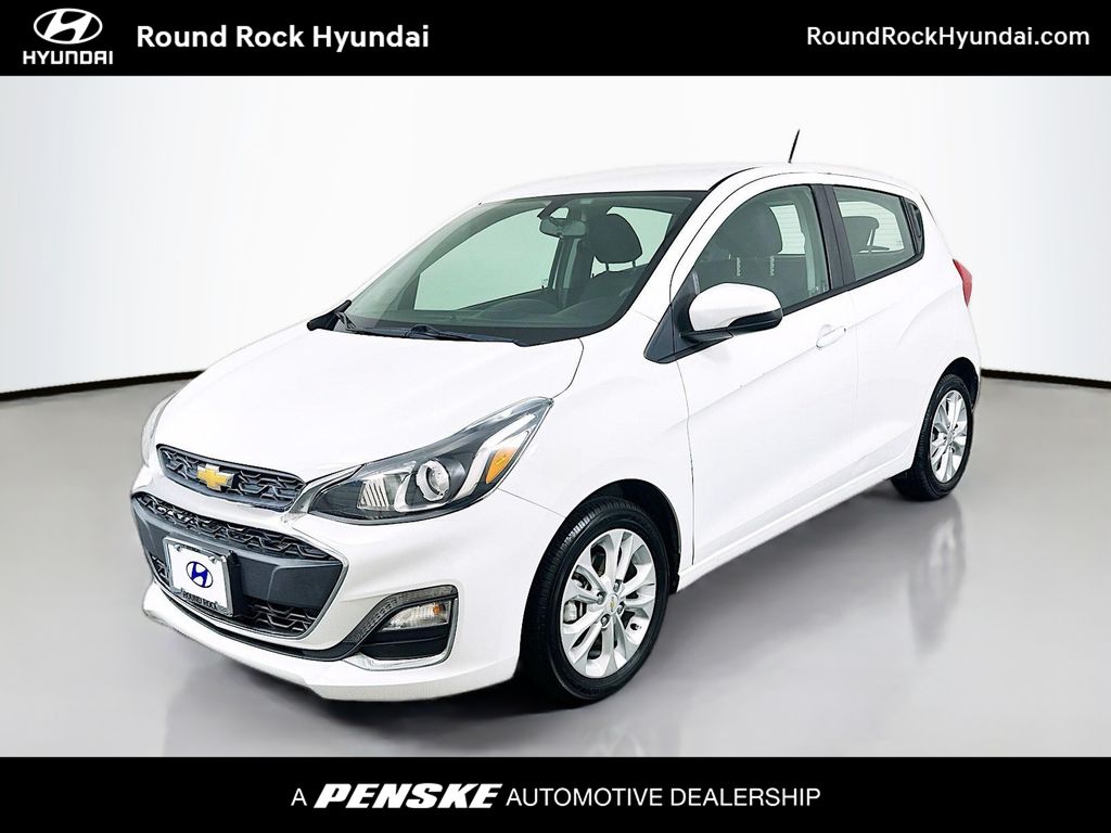 Summit White 2022 Chevrolet Spark Hatchback Front-Wheel Drive Continuously Variable Transmission