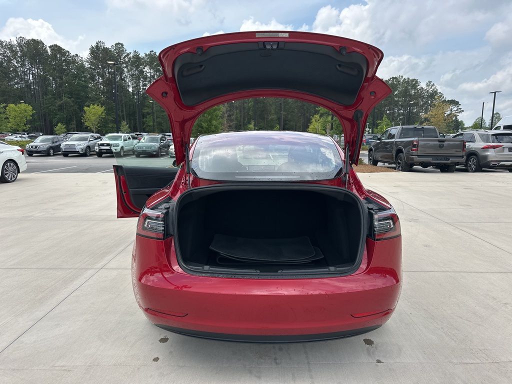 2018 Red Multi-Coat Tesla Model 3 Long Range AWD Sedan