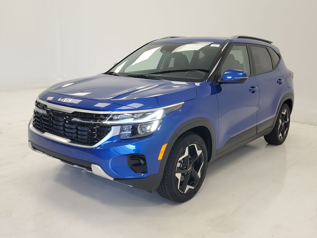 Neptune Blue 2025 Kia Seltos SUV / Crossover Front-Wheel Drive Continuously Variable Transmission