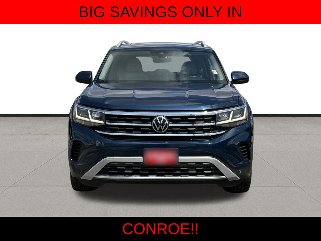 2022 Volkswagen Atlas SEL Blue at DeMontrond Auto Country