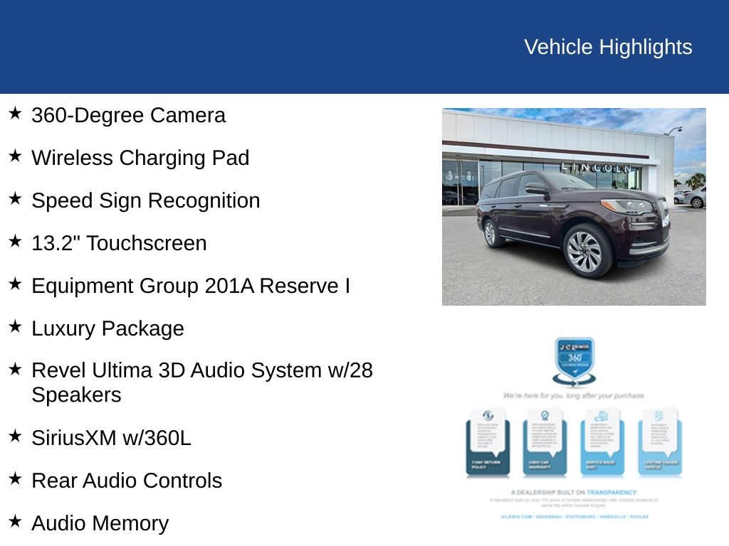 2024 Lincoln Navigator Reserve