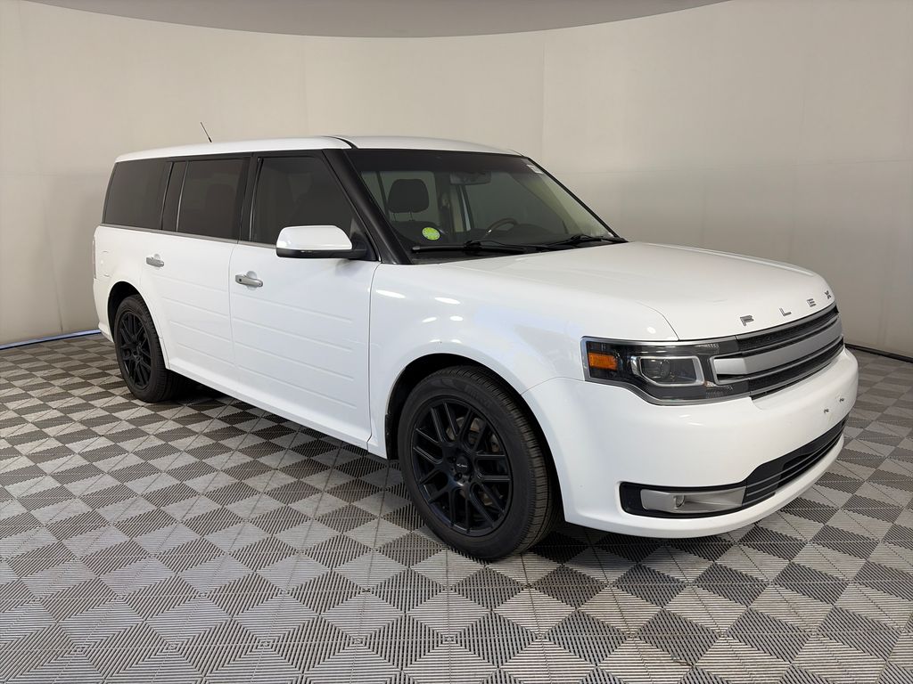 Oxford White 2019 Ford Flex SUV / Crossover All-Wheel Drive 6-Speed Automatic