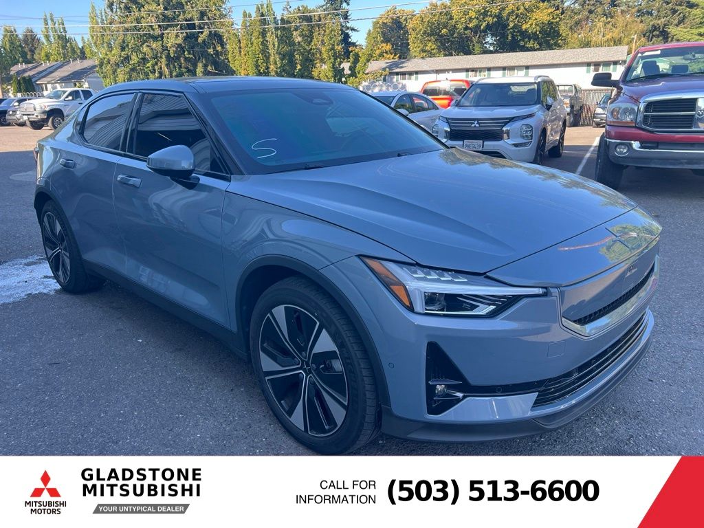 Thunder Metallic 2024 Polestar 2 Sedan All-Wheel Drive Automatic