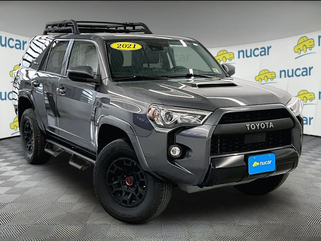 Magnetic Gray Metallic 2021 Toyota 4Runner SUV / Crossover Four-Wheel Drive 5-Speed Automatic Overdrive