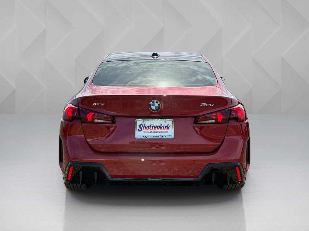 2025 BMW 2 Series 228 xDrive Gran Coupe Red at Texan Dodge Chrysler Jeep Ram