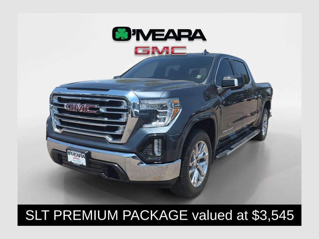 Gray (Dark Sky Metallic) 2021 GMC Sierra 1500 Pickup Truck Four-Wheel Drive Automatic
