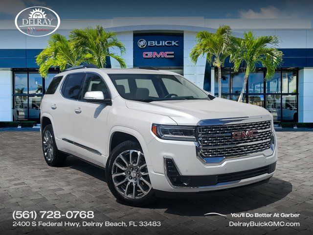 White Frost Tricoat 2023 GMC Acadia SUV / Crossover Front-Wheel Drive 9-Speed Automatic