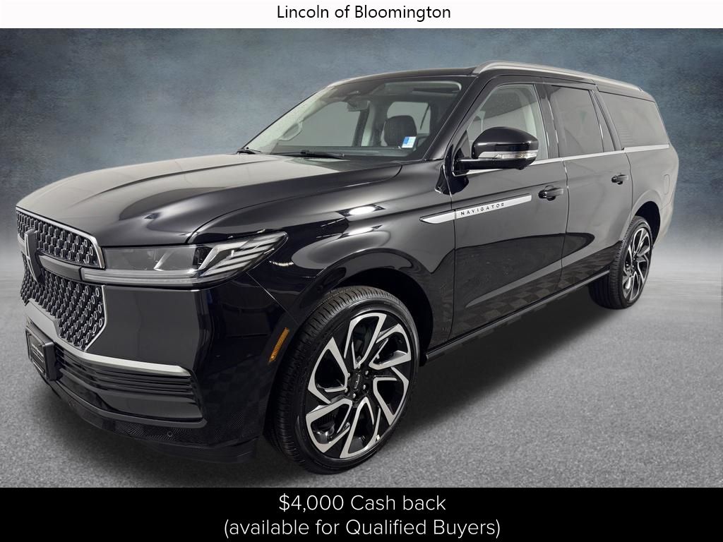 Black Metallic 2026 Lincoln Navigator SUV / Crossover Four-Wheel Drive Automatic