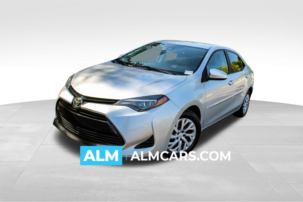 Classic Silver Metallic 2017 Toyota Corolla LE Sedan Front-Wheel Drive Continuously Variable Transmission