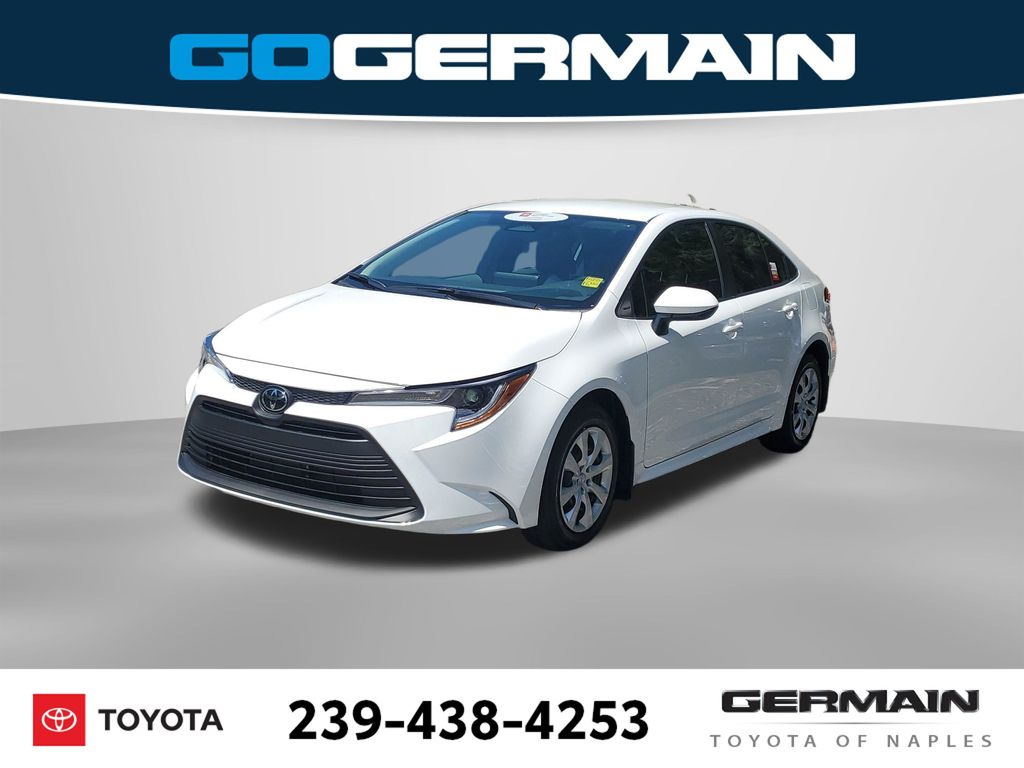 Ice Cap 2026 Toyota Corolla Sedan Front-Wheel Drive Continuously Variable Transmission