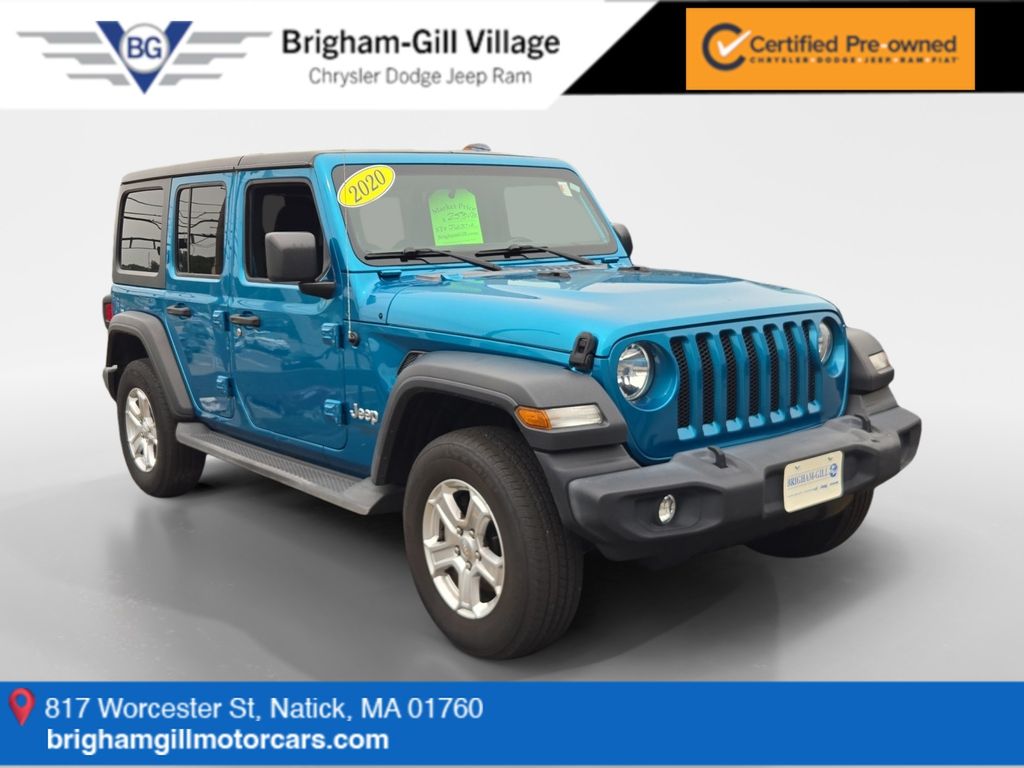 Bikini Pearlcoat 2020 Jeep Wrangler SUV / Crossover Four-Wheel Drive 8-Speed Automatic