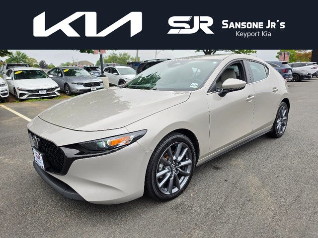 Gray (Platinum Quartz Metallic) 2024 Mazda MAZDA3 Hatchback Front-Wheel Drive 6-Speed Automatic