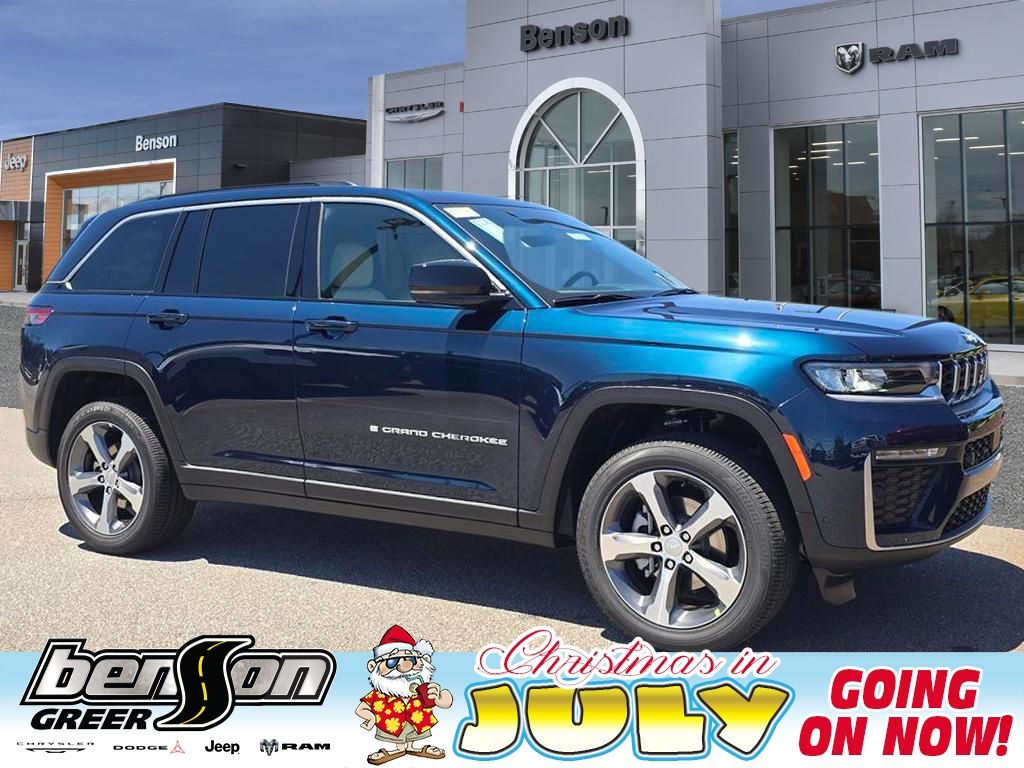 Fathom Blue Pearlcoat 2026 Jeep Grand Cherokee SUV / Crossover Four-Wheel Drive 8-Speed Automatic