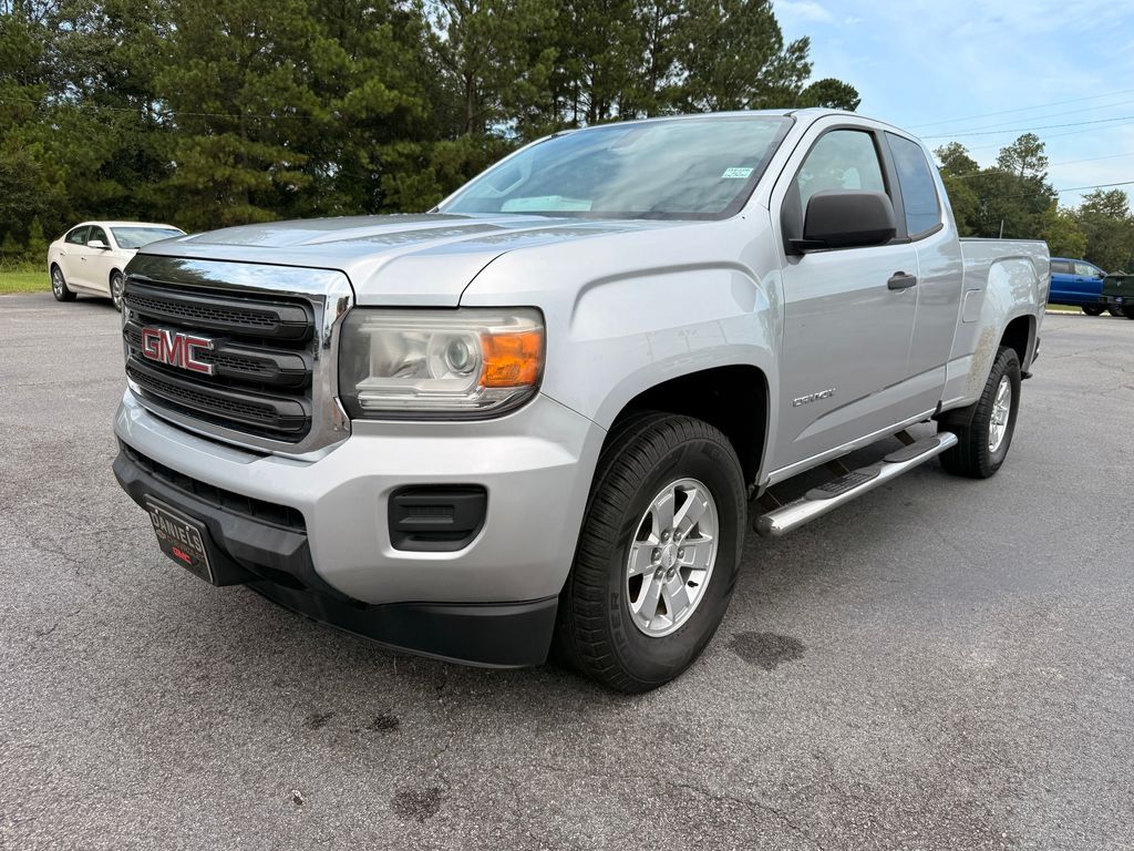 Quicksilver Metallic 2016 GMC Canyon Pickup Truck 4X2 6-Speed Automatic