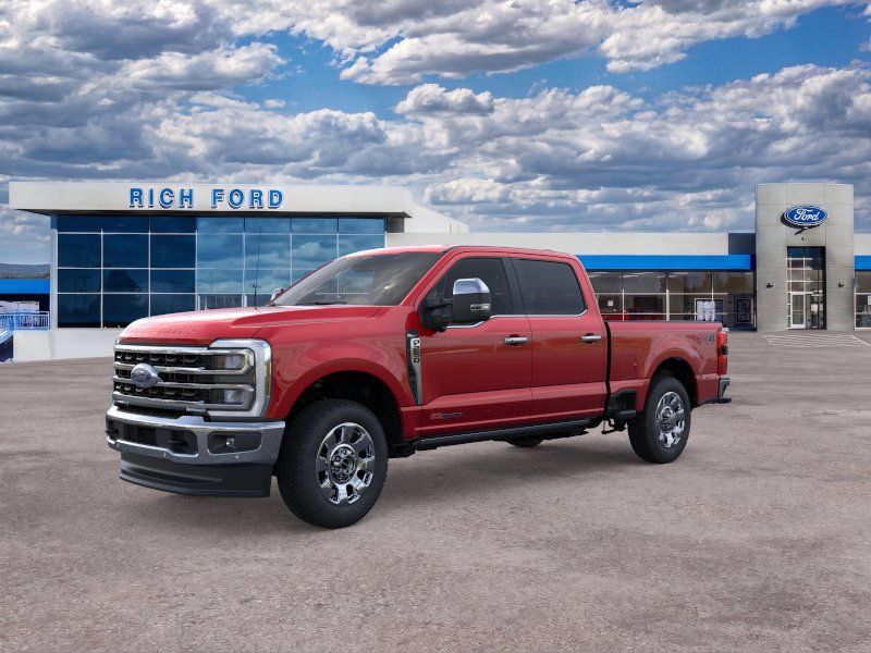 Ruby Red Metallic Tinted Clearcoat 2026 Ford F-250 Super Duty Pickup Truck Four-Wheel Drive Automatic