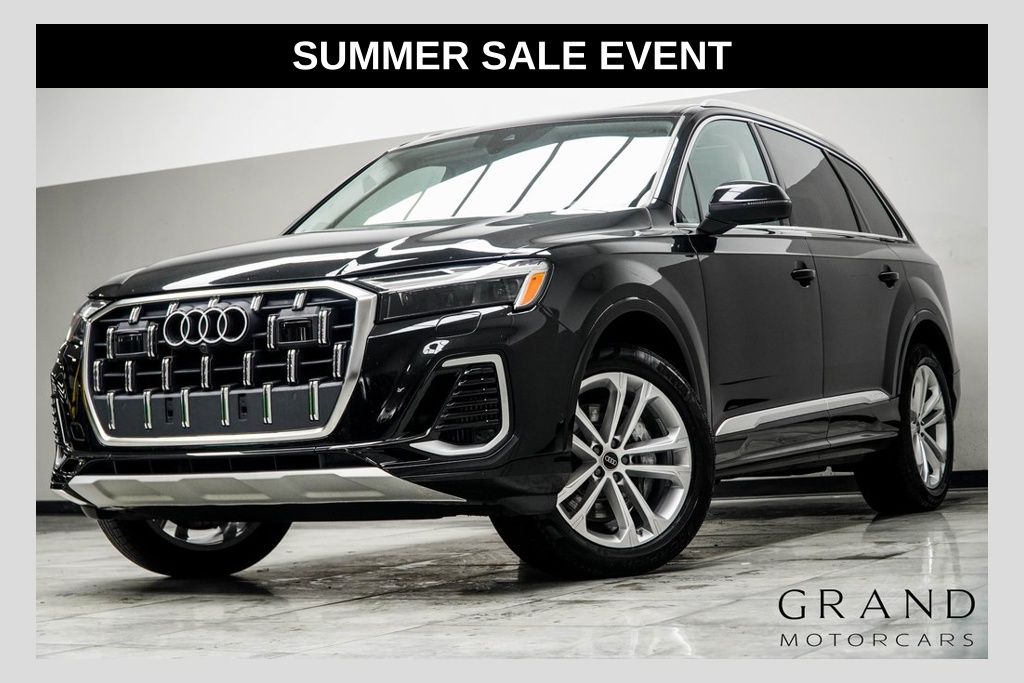 Mythos Black Metallic 2025 Audi Q7 SUV / Crossover All-Wheel Drive 8-Speed Automatic