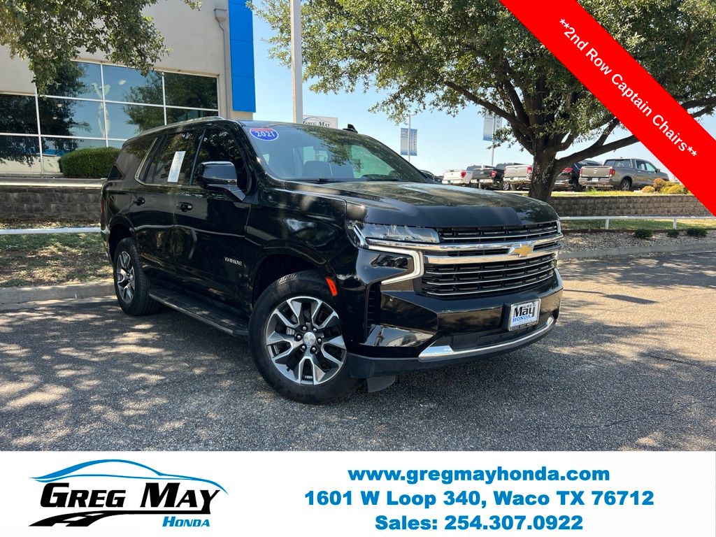Black 2021 Chevrolet Tahoe SUV / Crossover 4X2
