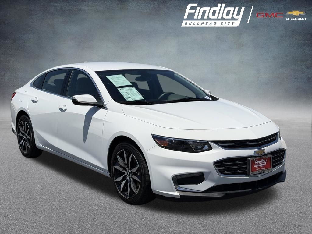 Summit White 2017 Chevrolet Malibu LT FWD Sedan Front-Wheel Drive 6-Speed Automatic