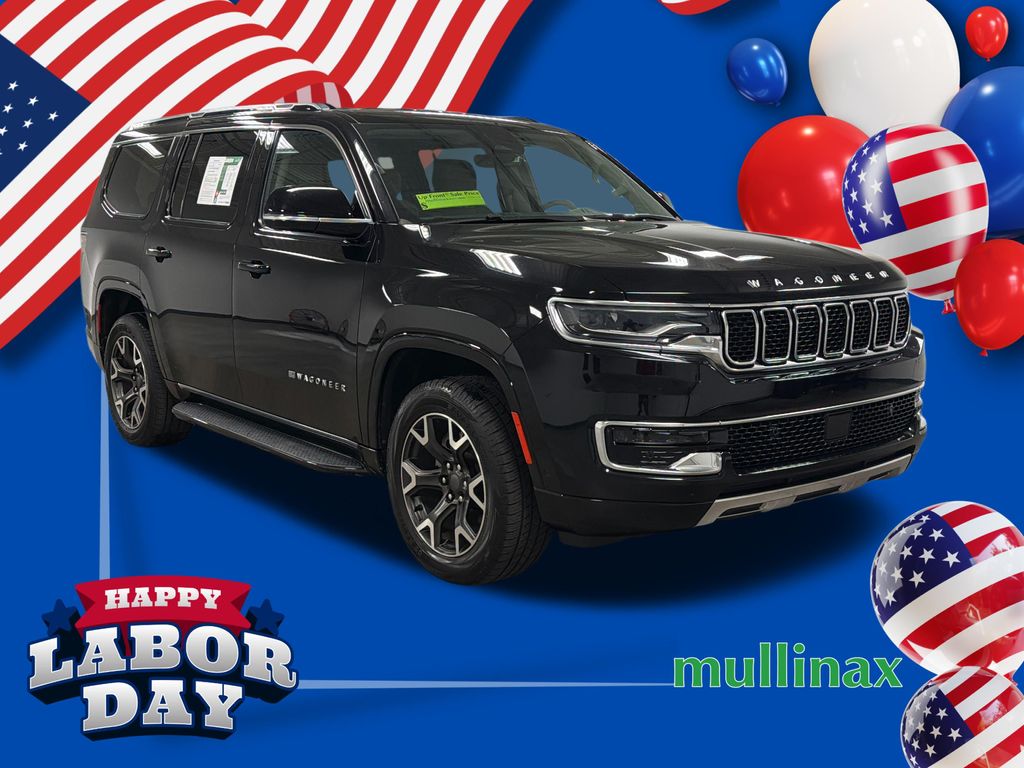 Diamond Black Crystal Pearlcoat 2023 Jeep Wagoneer SUV / Crossover 4X2 8-Speed Automatic