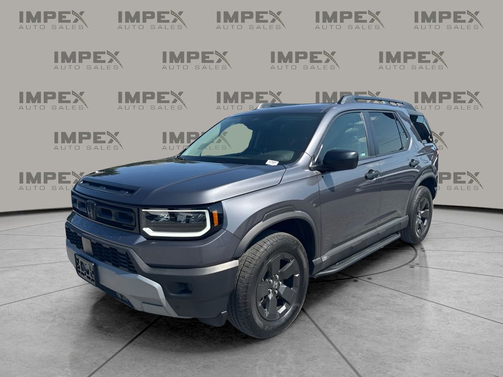 Gray (Modern Steel Metallic) 2026 Honda Passport SUV / Crossover All-Wheel Drive Automatic