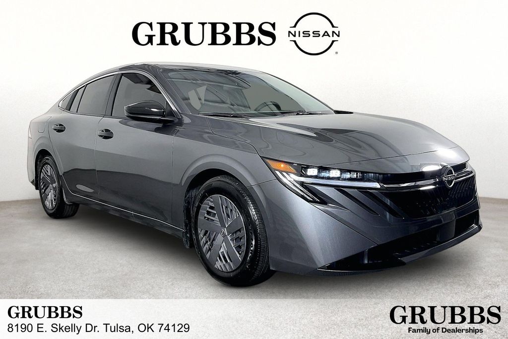 Gray (Gun Metallic) 2026 Nissan Sentra Sedan Front-Wheel Drive Continuously Variable Transmission