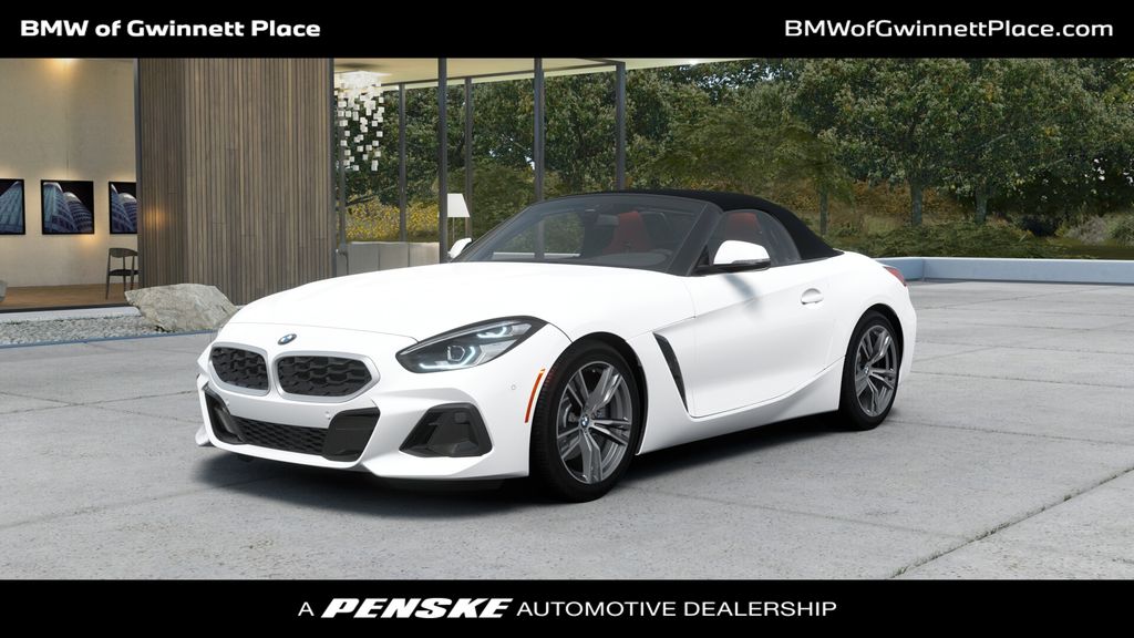 Alpine White 2026 BMW Z4 Convertible Rear-Wheel Drive 8-Speed Automatic
