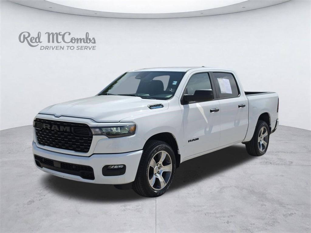 Bright White Clearcoat 2025 RAM 1500 Pickup Truck 4X2 8-Speed Automatic