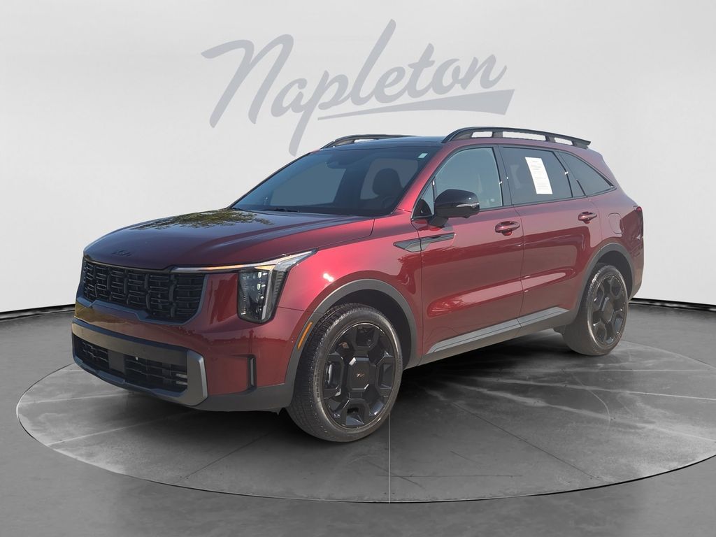 Dawning Red 2025 Kia Sorento SUV / Crossover All-Wheel Drive 8-Speed Dual Clutch