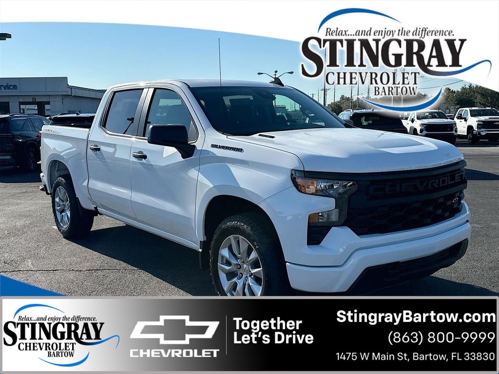 2026 Chevrolet Silverado 1500 Custom Crew Cab 4WD