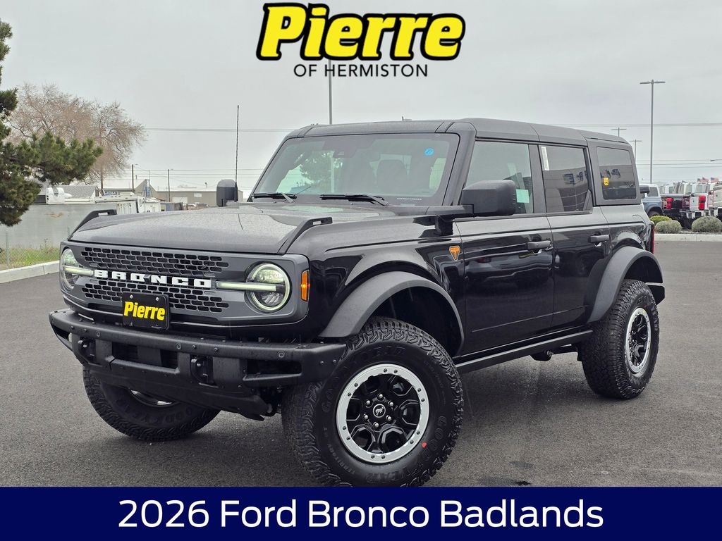Shadow 2026 Ford Bronco Badlands 4-Door 4WD SUV / Crossover Four-Wheel Drive Automatic