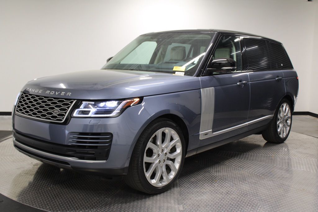Blue 2020 Land Rover Range Rover Supercharged LWB 4WD SUV / Crossover All-Wheel Drive 8-Speed Automatic