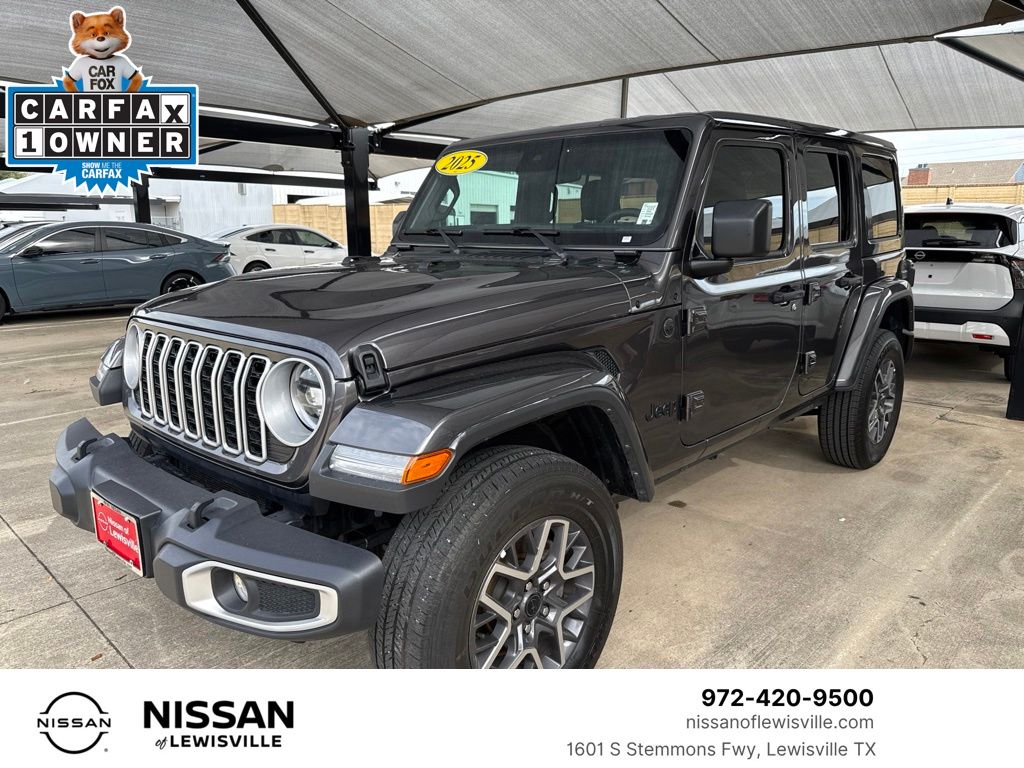 Gray (Granite Crystal Metallic Clearcoat) 2025 Jeep Wrangler SUV / Crossover Four-Wheel Drive 8-Speed Automatic