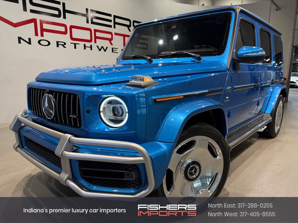 Blue 2023 Mercedes-Benz G-Class SUV / Crossover All-Wheel Drive 9-Speed Automatic