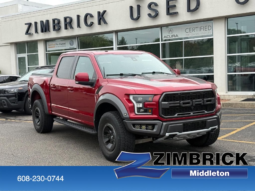 Ruby Red Metallic 2018 Ford F-150 Pickup Truck Four-Wheel Drive Automatic