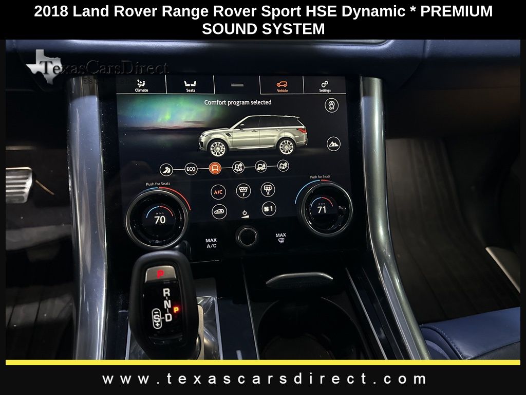 2018 Land Rover Range Rover Sport HSE Dynamic 9