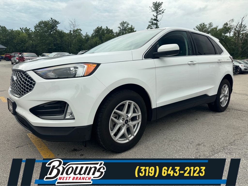 Oxford White 2024 Ford Edge SUV / Crossover All-Wheel Drive 8-Speed Automatic