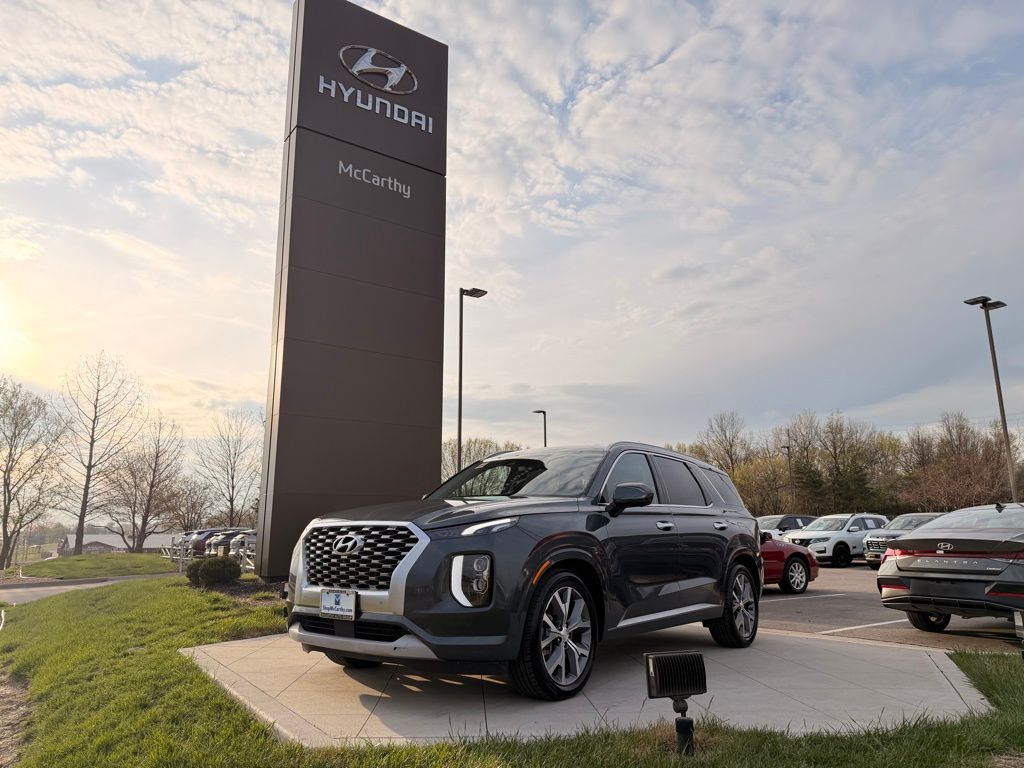 Gray (Steel Graphite) 2021 Hyundai Palisade Limited AWD SUV / Crossover All-Wheel Drive 8-Speed Automatic