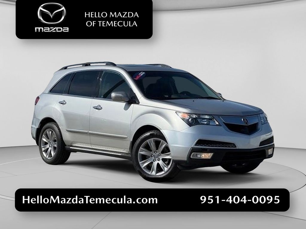 Palladium Metallic 2012 Acura MDX SUV / Crossover All-Wheel Drive 6-Speed Automatic