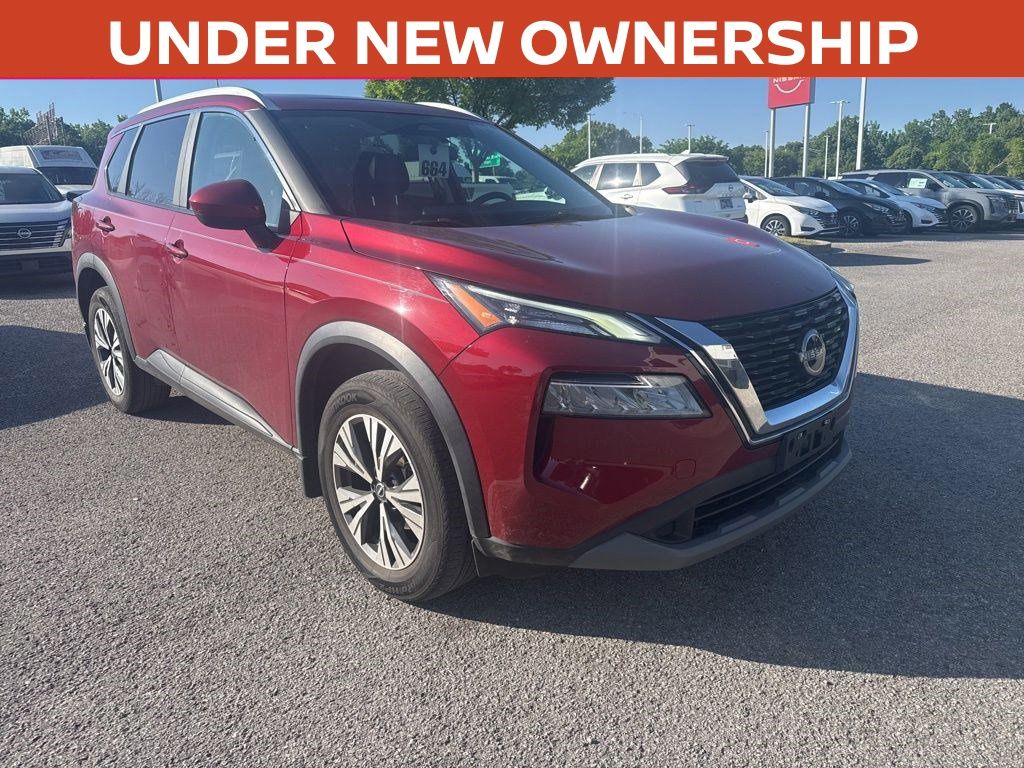 Red (Scarlet) 2023 Nissan Rogue SV AWD SUV / Crossover All-Wheel Drive Continuously Variable Transmission