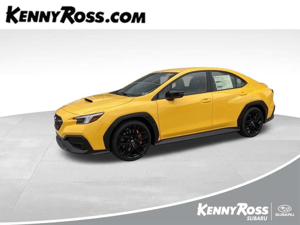 Sunrise Yellow 2026 Subaru WRX tS AWD Sedan All-Wheel Drive 6-Speed Manual