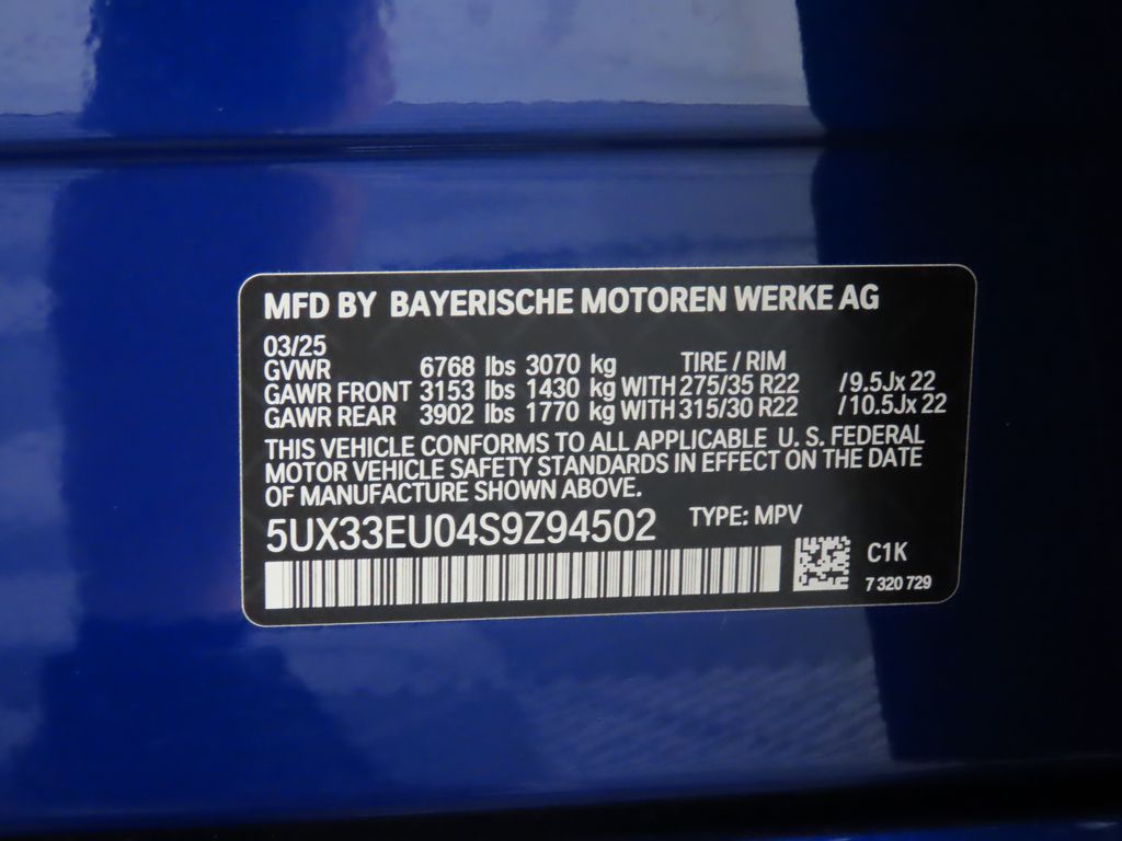 2025 BMW X5 M60i 31