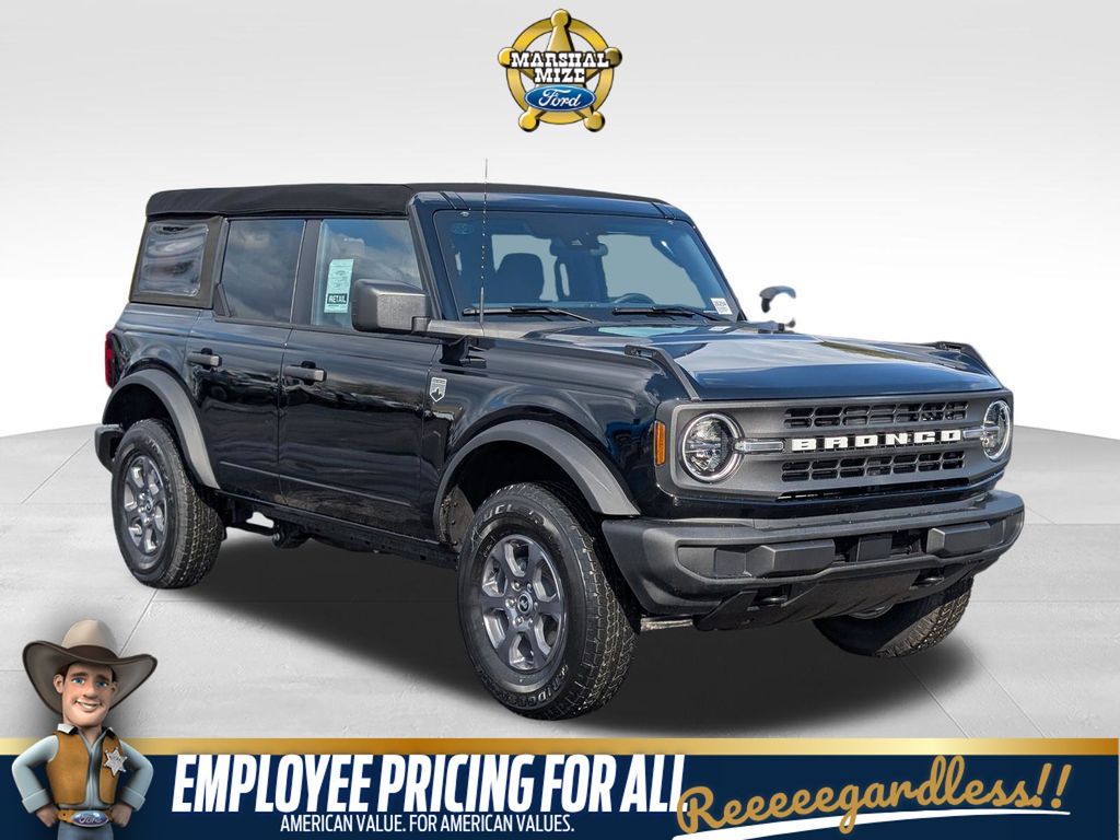 Shadow Black 2026 Ford Bronco Big Bend 4-Door 4WD SUV / Crossover Four-Wheel Drive Automatic
