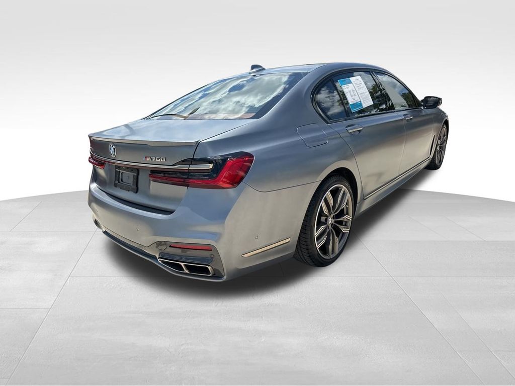 2022 Frozen Bluestone Metallic BMW 7 Series M760i AWD Sedan