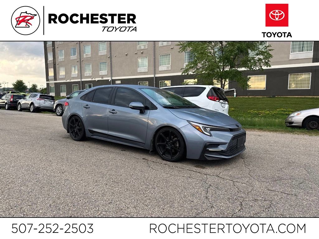 Celestite 2023 Toyota Corolla Sedan Front-Wheel Drive Continuously Variable Transmission