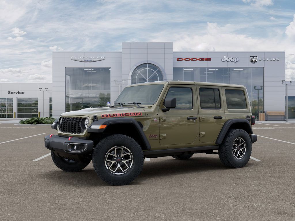 New 2025 Green Jeep Rubicon image 2
