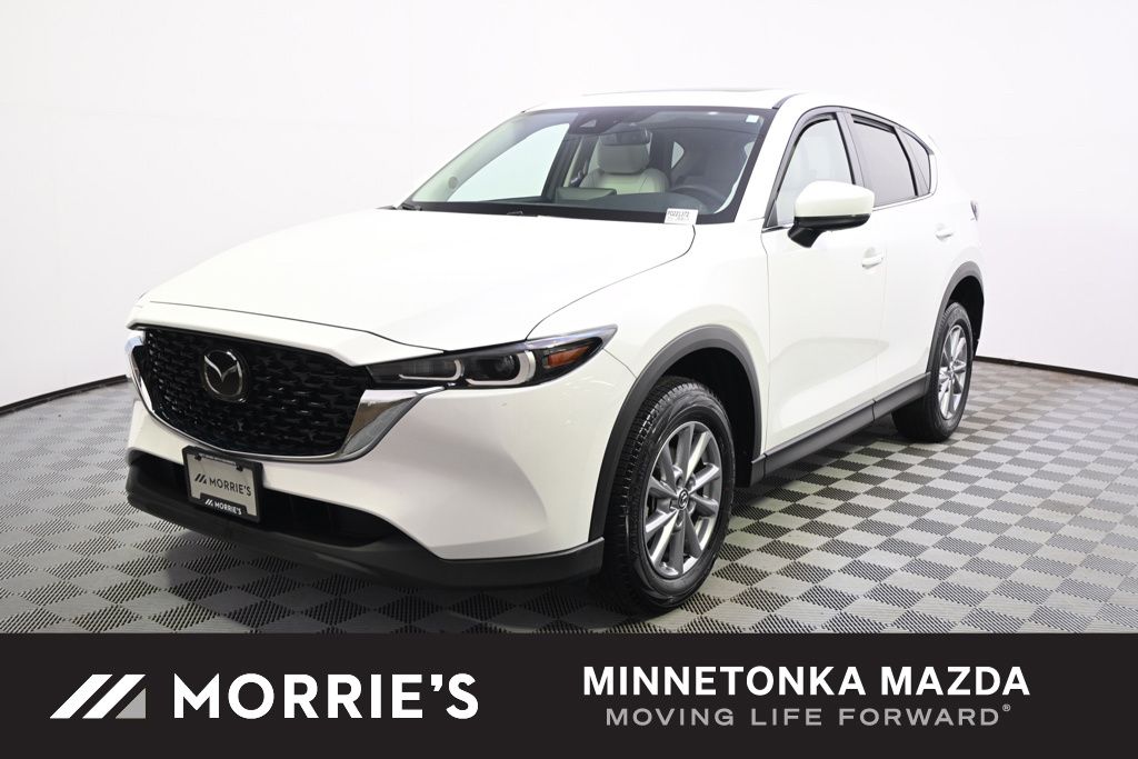 White Metallic 2023 Mazda CX-5 2.5 S Preferred AWD SUV / Crossover All-Wheel Drive 6-Speed Automatic