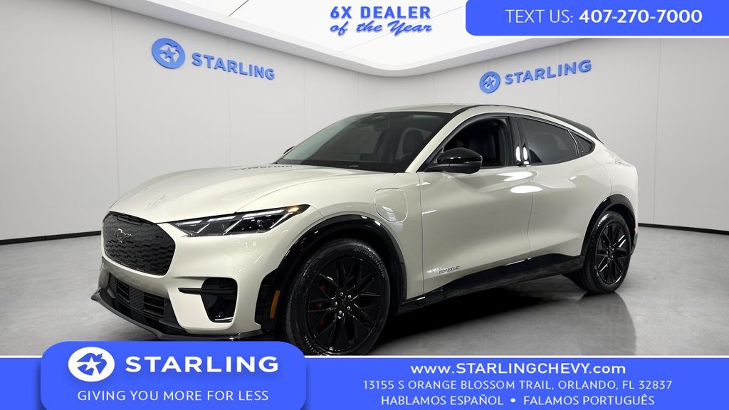 Desert Sand 2025 Ford Mustang Mach-E Premium RWD SUV / Crossover Rear-Wheel Drive Automatic