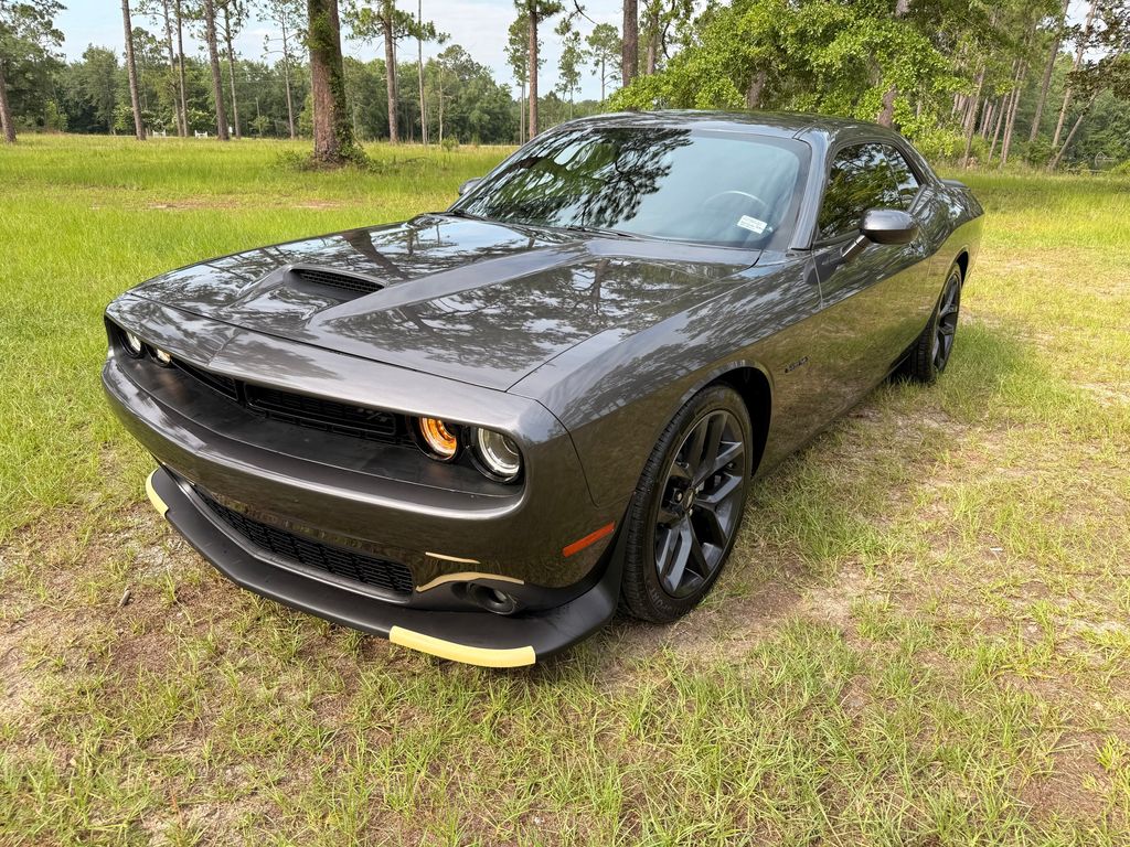 Gray (Granite Crystal Metallic Clearcoat) 2022 Dodge Challenger Coupe Rear-Wheel Drive 8-Speed Automatic