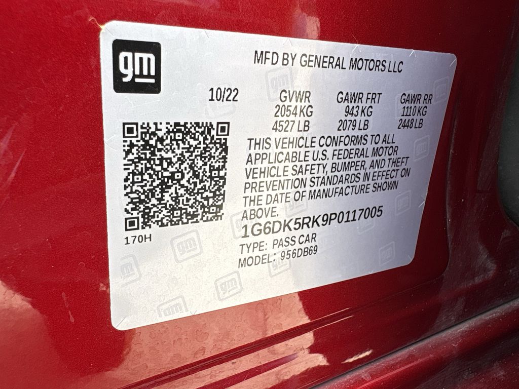 2023 Cadillac CT4 Luxury Red at Classic Elite Chevrolet Hwy 6