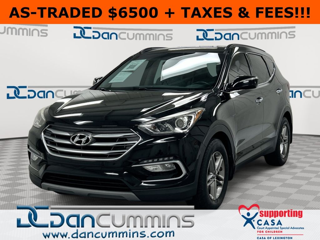 Twilight Black 2018 Hyundai Santa Fe Sport 2.4L AWD SUV / Crossover All-Wheel Drive 6-Speed Automatic
